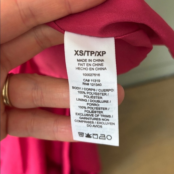 Fuchsia Ruffle Maxi Dress – Fits Like Small - Picture 5 of 8